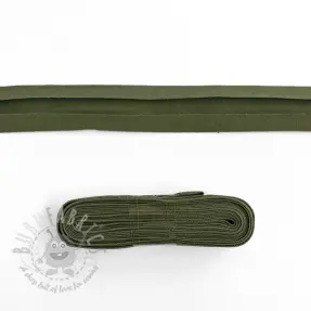Bias binding cotton - 3 m camo green