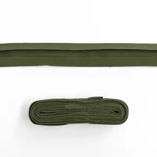 Bias binding cotton - 3 m camo green