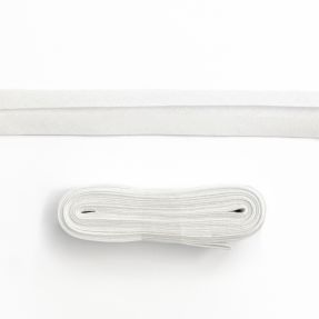 Bias binding cotton - 3 m white