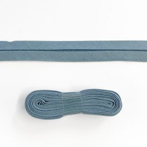 Bias binding cotton - 3 m steel blue