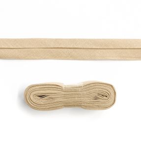 Bias binding cotton - 3 m light sand