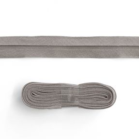 Bias binding cotton - 3 m grey