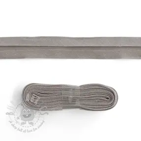 Bias binding cotton - 3 m grey