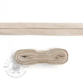 Bias binding cotton - 3 m pebble
