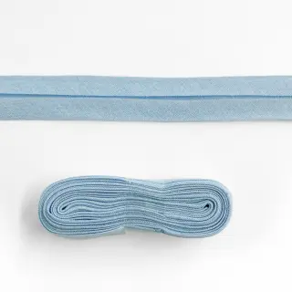 Bias binding cotton - 3 m light blue