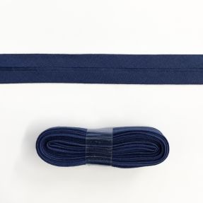 Bias binding cotton - 3 m dark blue