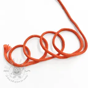 Cotton cord 3 mm orange
