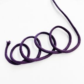 Cotton cord 3 mm purple