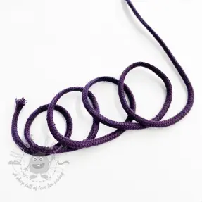 Cotton cord 3 mm purple