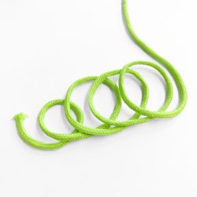 Cotton cord 3 mm light lime