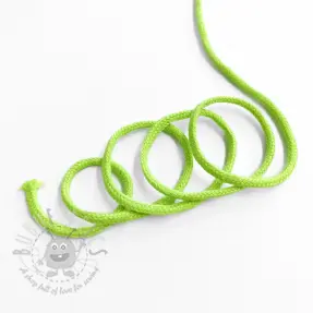 Cotton cord 3 mm light lime