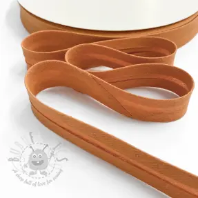 Bias binding double gauze caramel