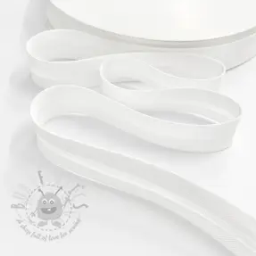 Bias binding double gauze white