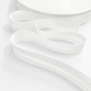 Bias binding double gauze white