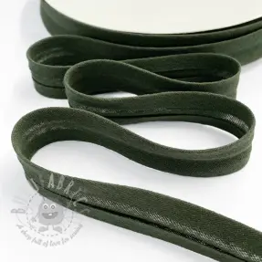 Bias binding double gauze bottle green