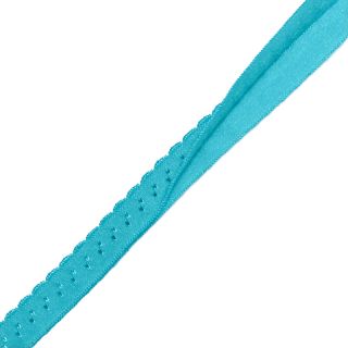 Bias binding elastic 12 mm LUXURY ocean blue