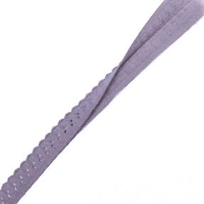 Bias binding elastic 12 mm LUXURY lavender