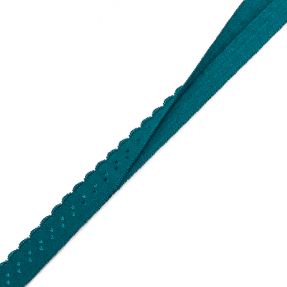 Bias binding elastic 12 mm LUXURY petrol