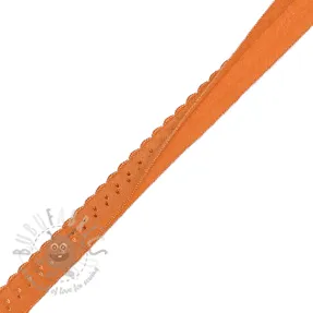 Bias binding elastic 12 mm LUXURY orange