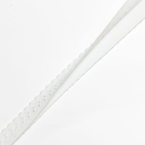 Bias binding elastic 12 mm LUXURY off white
