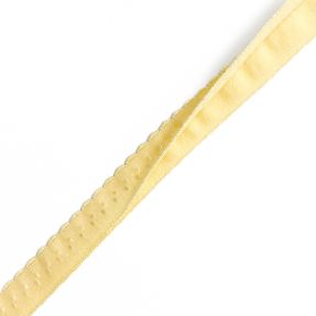 Bias binding elastic 12 mm LUXURY yellow