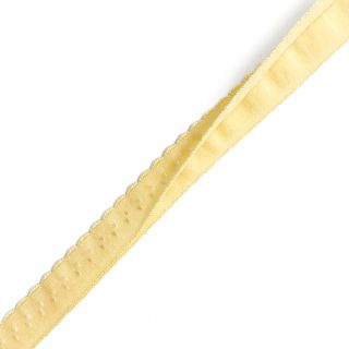 Bias binding elastic 12 mm LUXURY yellow