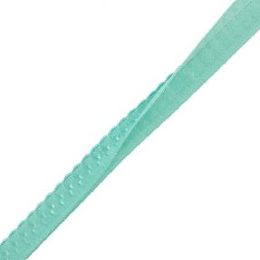 Bias binding elastic 12 mm LUXURY dark mint