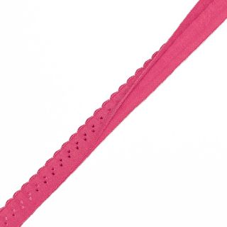 Bias binding elastic 12 mm LUXURY fuchsia