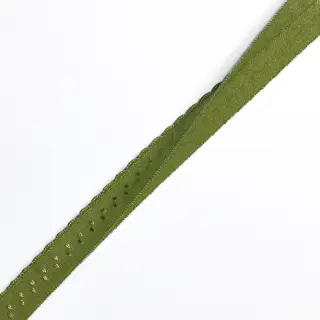Bias binding elastic 12 mm LUXURY army