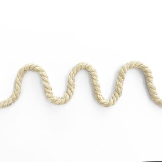 Cotton cord 8 mm sand