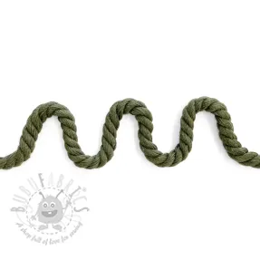 Cotton cord 8 mm army