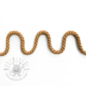 Cotton cord 8 mm rust