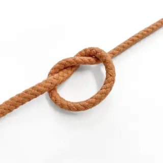 Cotton cord 5 mm caramel