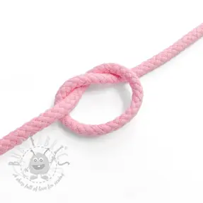 Cotton cord 5 mm pink
