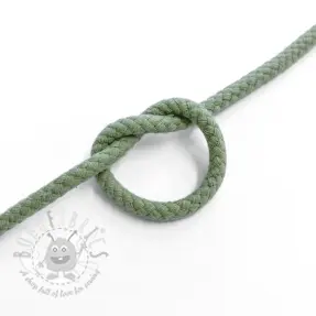 Cotton cord 5 mm dark old green