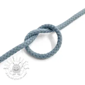 Cotton cord 5 mm baby blue