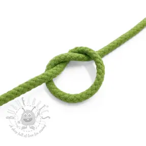 Cotton cord 5 mm dark lime