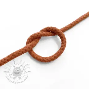 Cotton cord 5 mm dark orange
