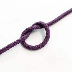 Cotton cord 5 mm violet