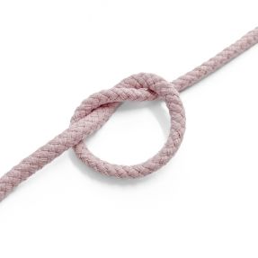 Cotton cord 5 mm old pink