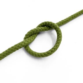 Cotton cord 5 mm olive green