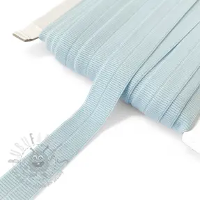 Bias binding elastic matt 20 mm RIB old blue