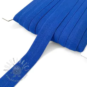 Bias binding elastic matt 20 mm RIB cobalt