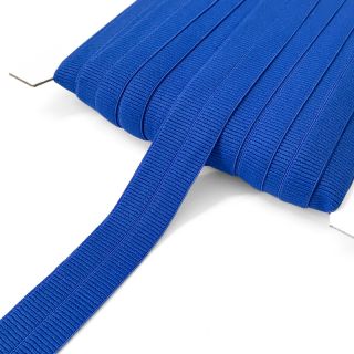 Bias binding elastic matt 20 mm RIB cobalt