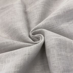 Linen enzyme washed light grey