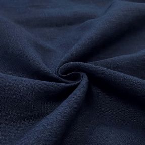 Linen enzyme washed navy