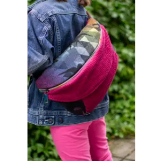 Corduroy dark pink