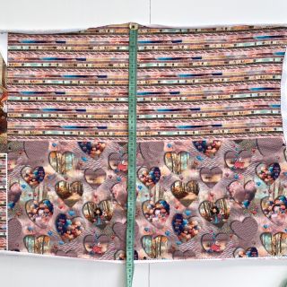 Sweat fabric Autumn queen SET PANEL digital print