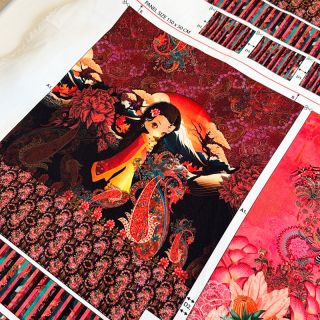 Decoration fabric KIDS BACKPACK Japan PANEL