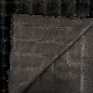 Faux fur Block black